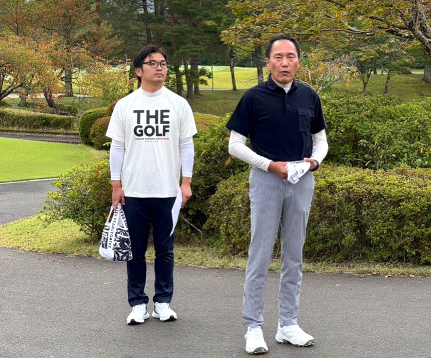 第104回 青葉会・ASKA総合計画共催ゴルフコンペの様子