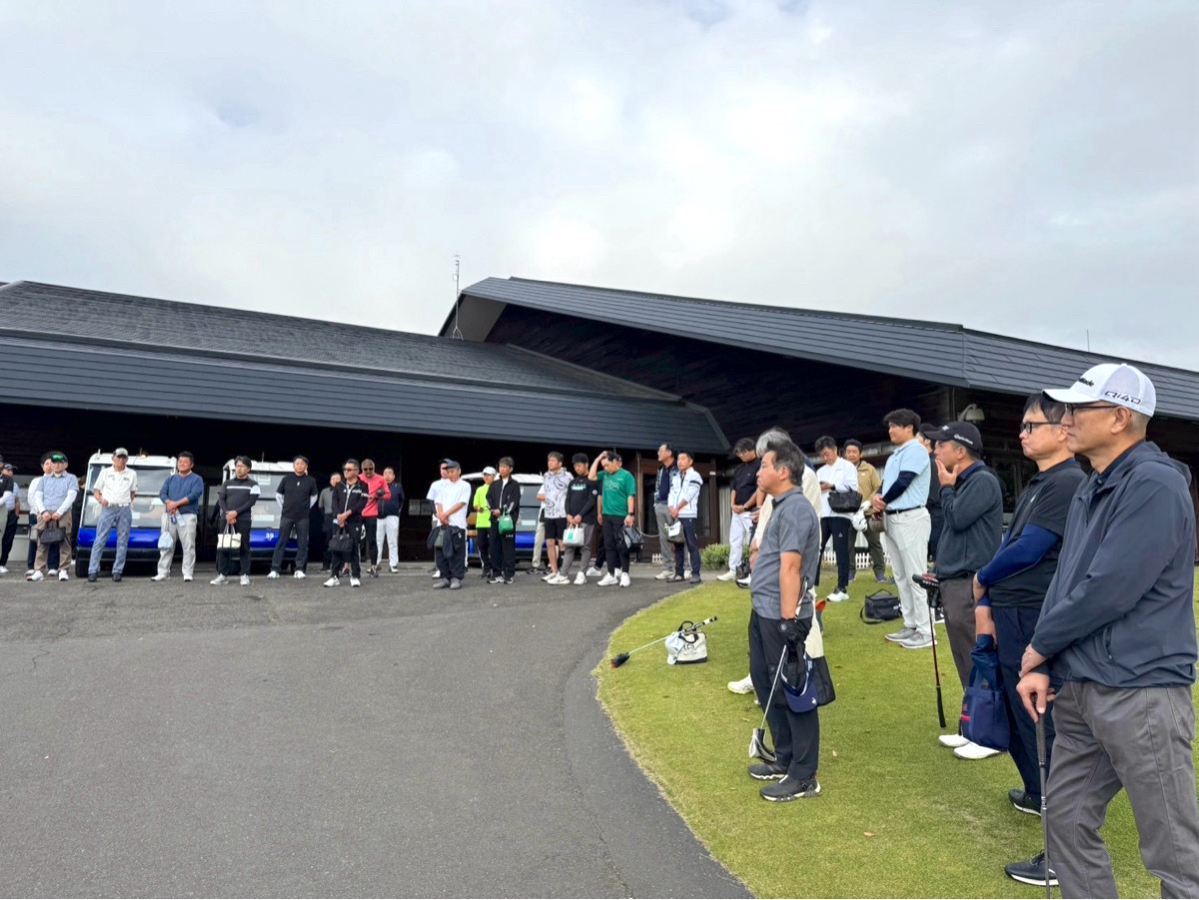 第104回 青葉会・ASKA総合計画共催ゴルフコンペの様子
