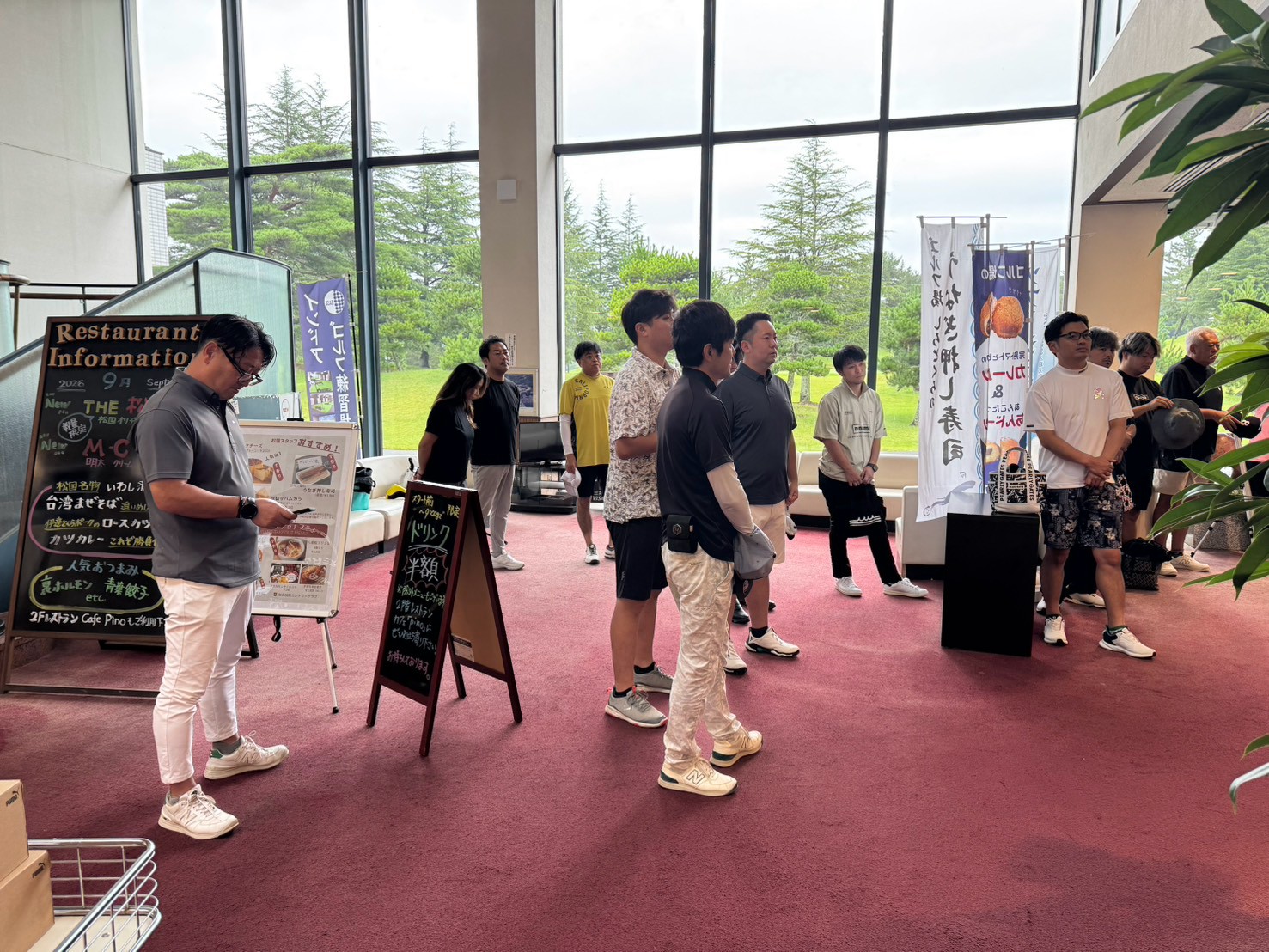 第103回 青葉会・リノシア共催ゴルフコンペの様子