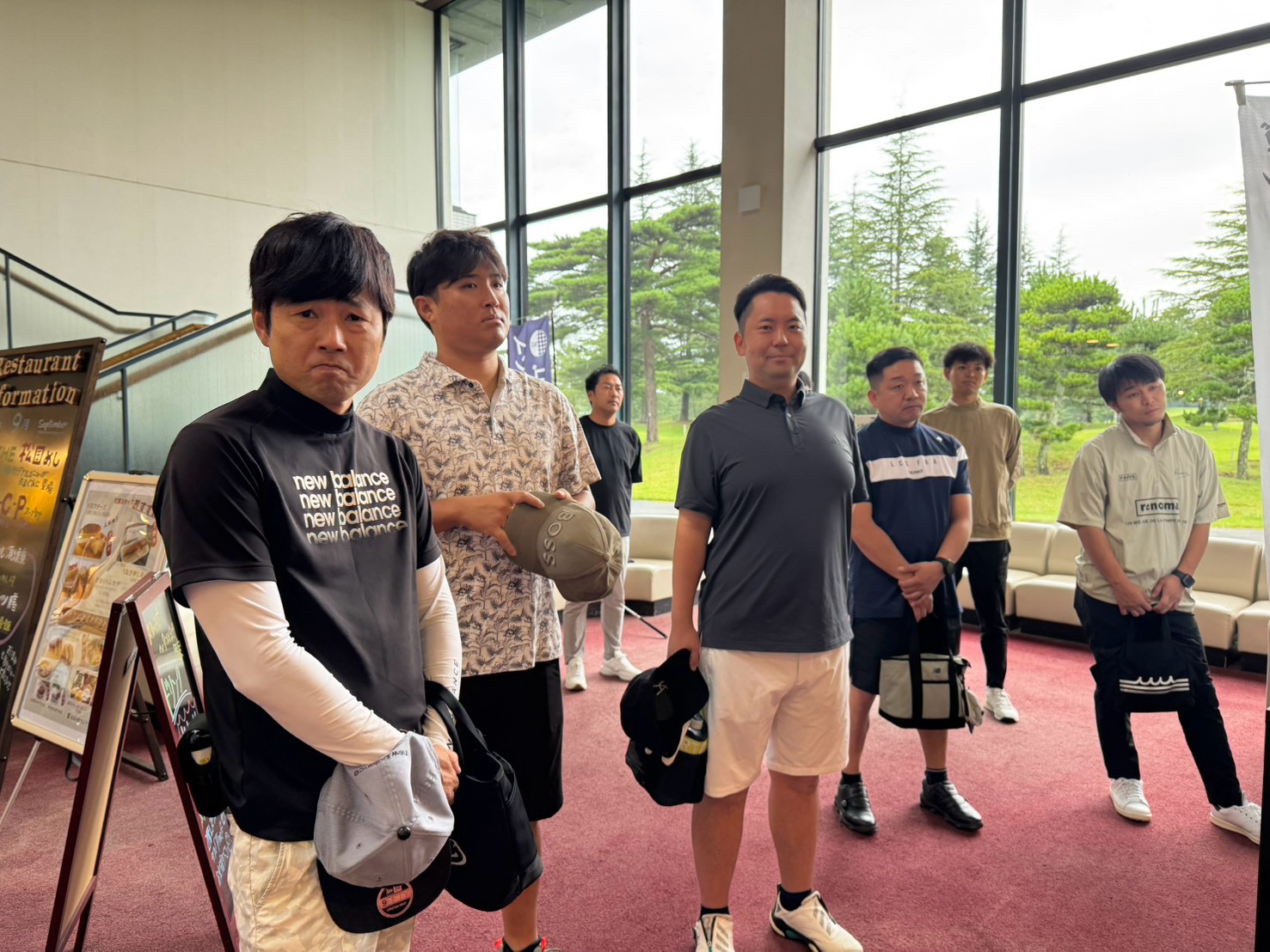 第103回 青葉会・リノシア共催ゴルフコンペの様子